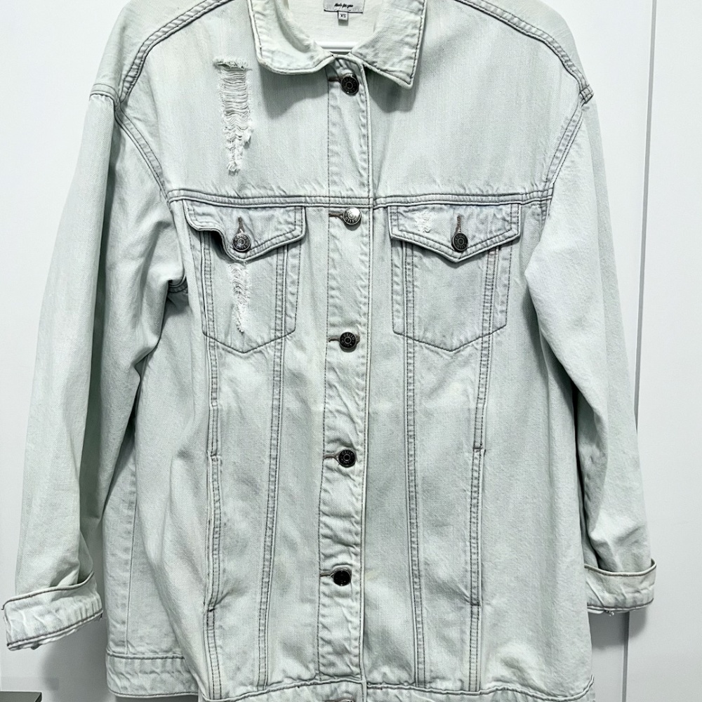 Cello Women Oversized Denim Jacket